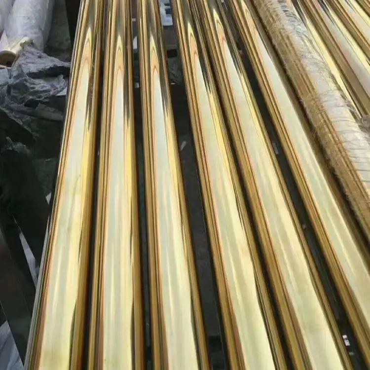 color stainless steel seamless welded pipe 301 304 316 colored stainless steel tube