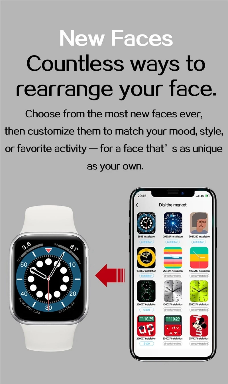 Ak76pro Smart Watch Ak76 Watch6 Pro 1.75 320*385 Retina Full Touch Screen  Heart Rate Monitor Smartwatch Ak76 Pro For Android Ios - Buy Ak76 Pro Smart  Watch,2021 Factory Direct Sale Ak76pro Smartwatch