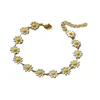 White daisy bracelet