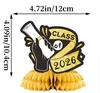 Class of 2026 honeycomb decor