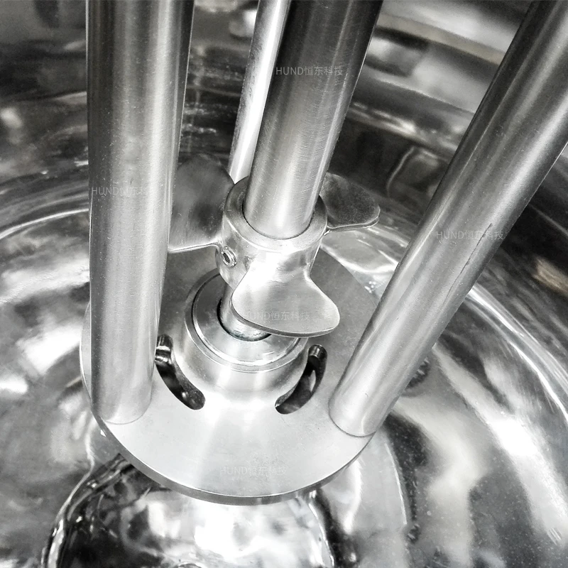 100L Heating Dissolving Sugar Syrup Melting Mix Gummy Making Mixing tank with Agitator