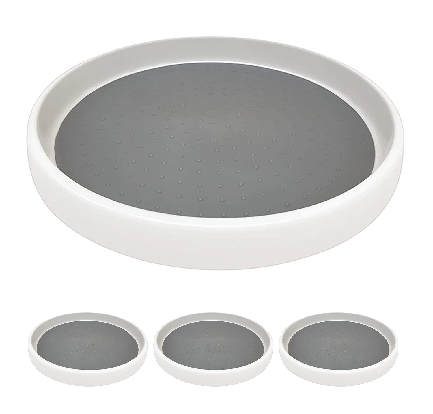 Wholesale Kitchen Round Pantry Spice Plastic Table Train Lazy