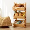 Double-layer storage shelf [35*24*56CM]