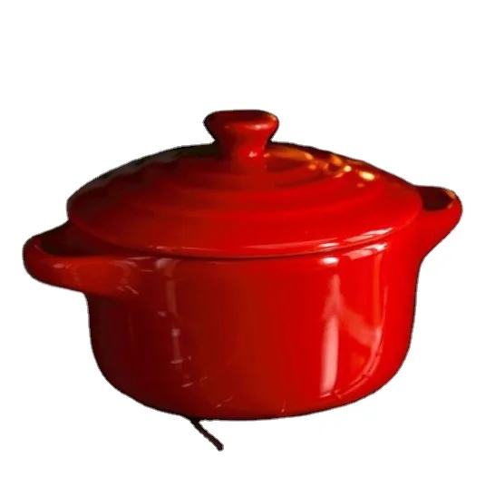 Enamel Cookware Enamel Cooking Soup Pot Ceramic Pot