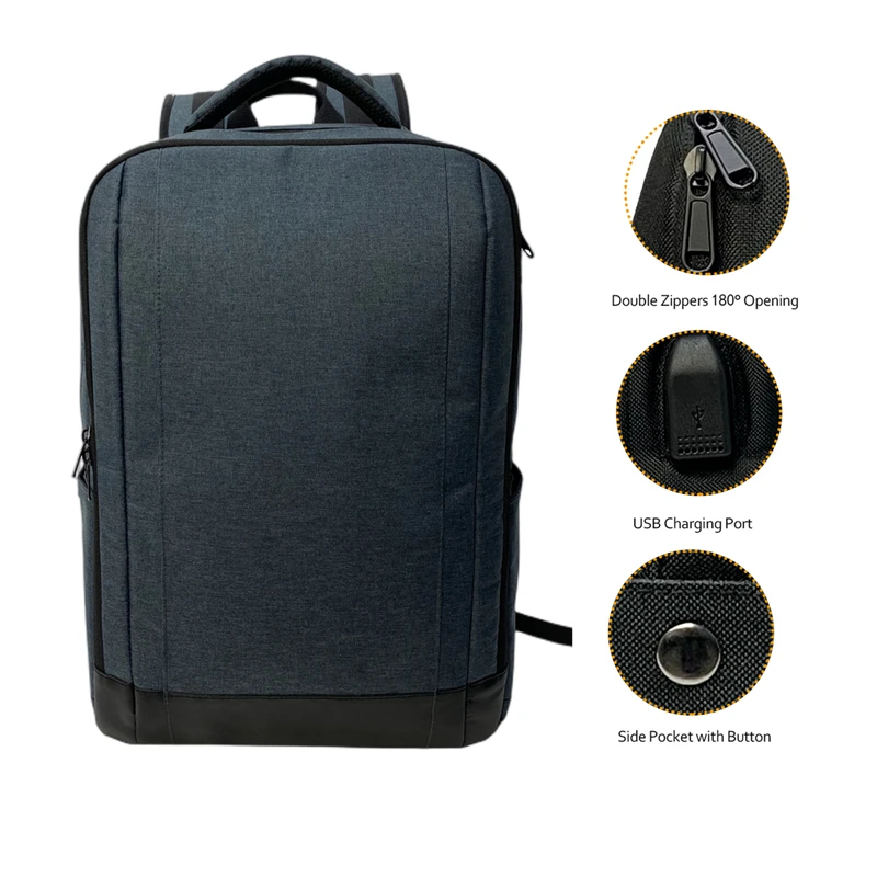 Newly Arrival Business Backpack Black Camping Backpack Multiple
