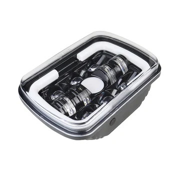 赤い悪魔の目LEDプロジェクターヘッドライトピックアップ