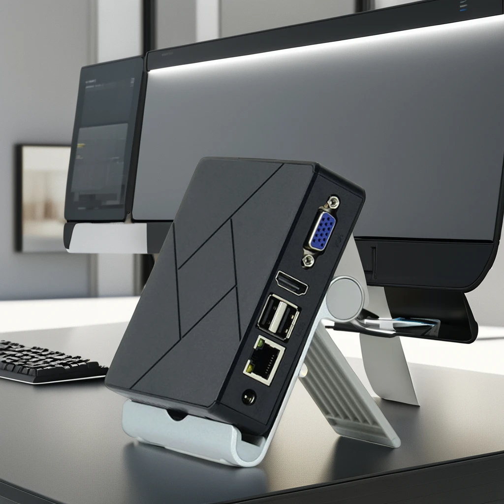 ShareRDP Fl800M ARM A53 RK3328 POE Ubuntu Linux ARM Mini PC Clients Comput Thin Client Zero PC for School Call Center