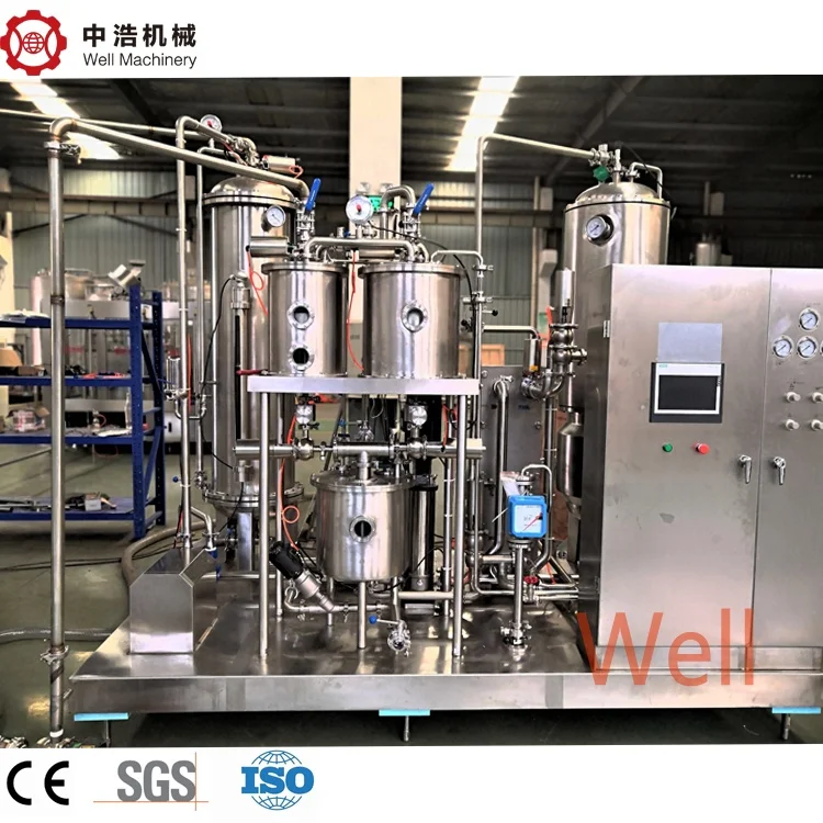 Цена по прейскуранту завода-изготовителя карбонизации напиток тестомесильная машина/безалкогольных напитков смеситель