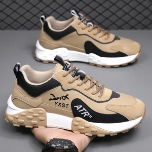 Autumn and Winter  All Match Sports Shoes Men Wear-resistant Rebound Shock Large Size Casual Shoes