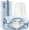 White  with laundry bag set