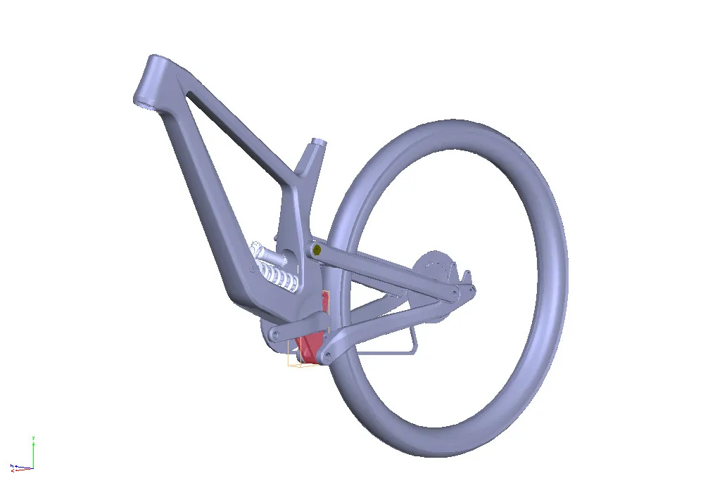 chinese carbon enduro frame