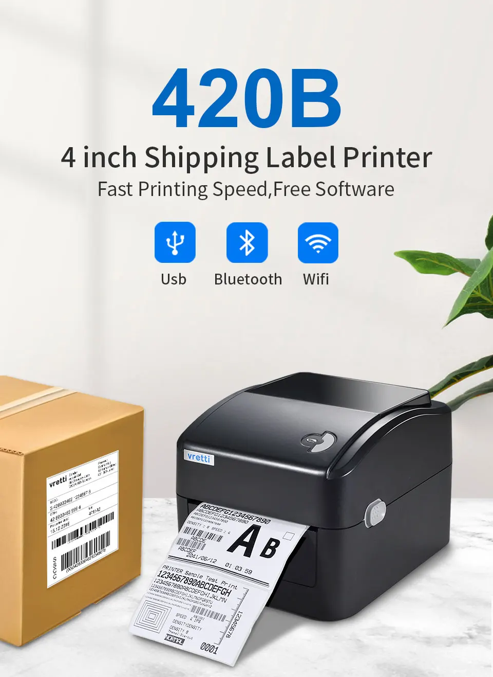 Wholesale Thermal Label Printer,Suitable For Ups,Usps,Dhl Express