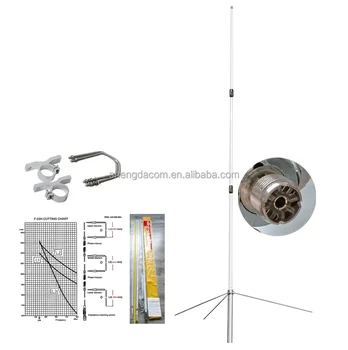 4.53m 144/430MHz high gain diamond F23 F23H VHF fiberglass base station antenna for repeater communications