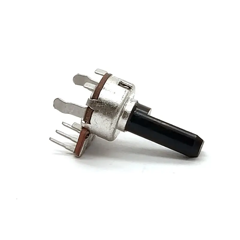 B50k Plastic Shaft Rotary Potentiometer For Multimedia Audio Mixer