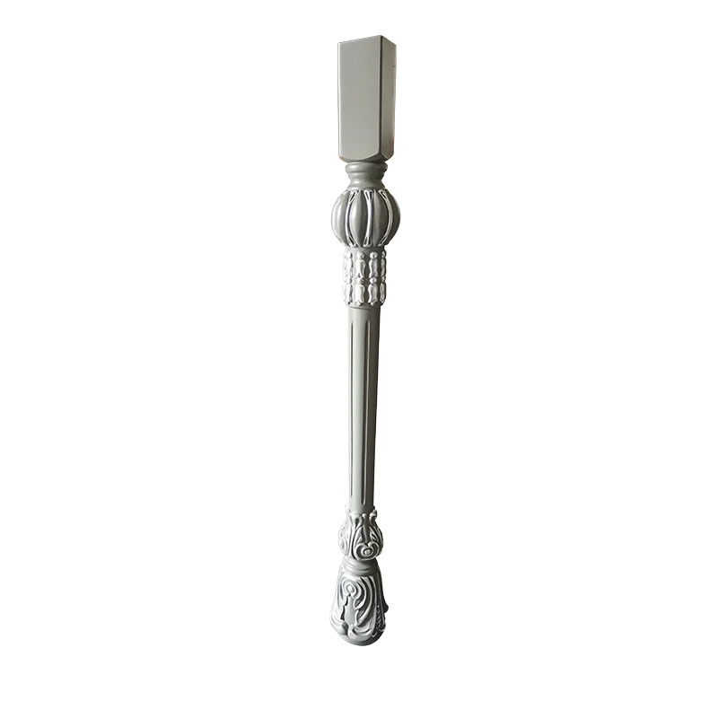 Factory Custom Unique Modern Design Wooden Staircase Column Railing Handrail for Villas Hotels with 1 Year Warranty Easy Install