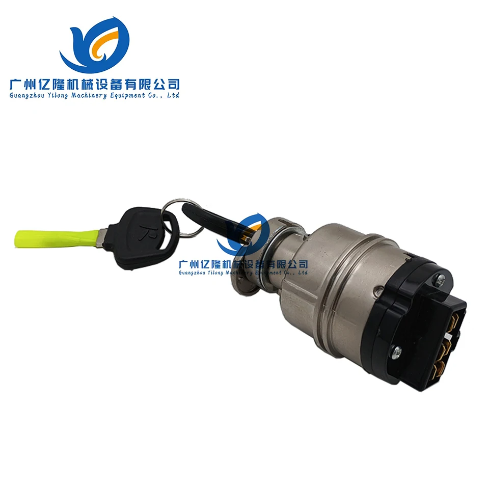 Ignition Switch Lockhead HD820719-10305001 Electronic Injection Ignition Switch 719-10305001 for HD820-3 -5 Excavator