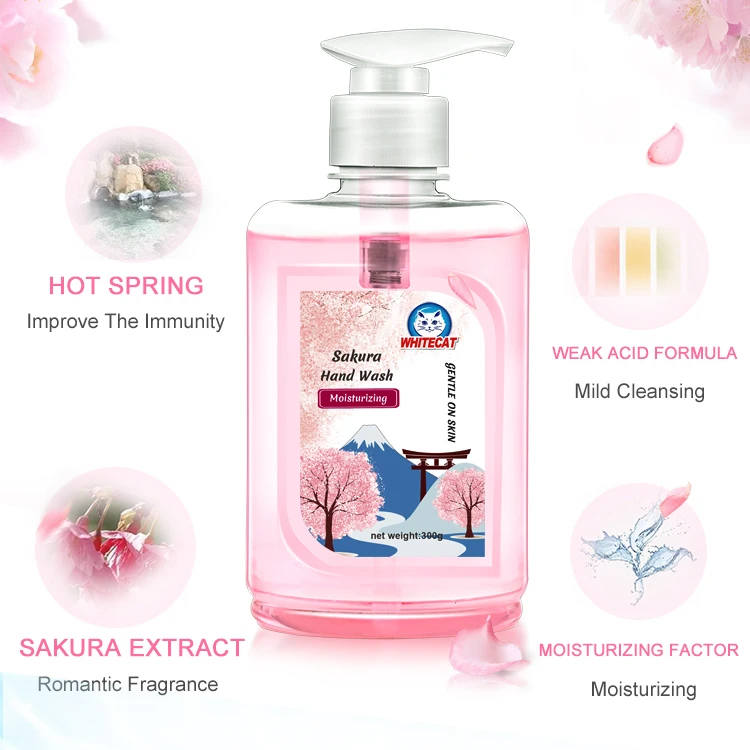 Long-lasting Customized Fragrance 500ml Natural Liquid Hand Wash Soap With persistent antimicrobial protection manufacture