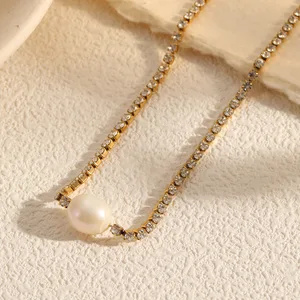 2026 New Arrival Fashion Necklaces for Women 18K Gold Plated Stainless Steel Fine Necklaces