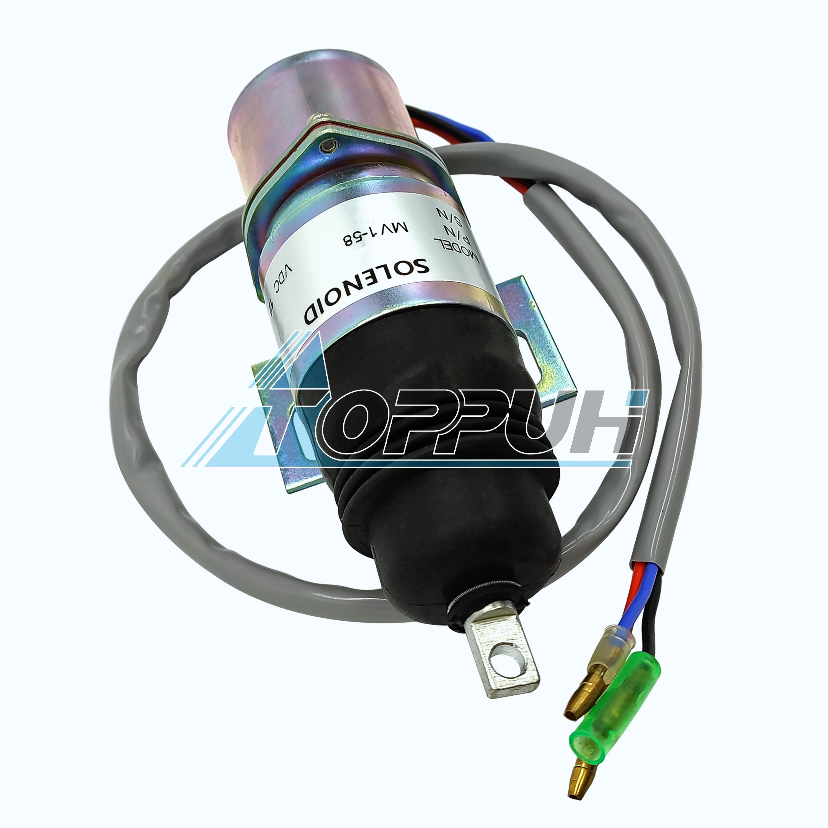 12v Stop Solenoid 894453-3411 8-94453341-0 Heavy Duty Fuel Shutoff Solenoid  Valve For Isuzu Hitachi Engine 8944533410 Mv1-58 - Buy Solenoid