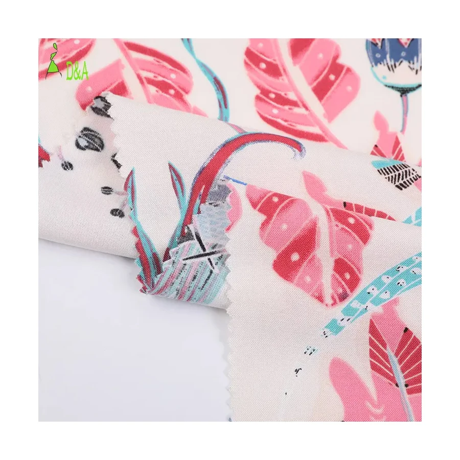 Нет минимального заказа новый дизайн красивый искусственный шелк тканый цифровой принт 100% жаккардовая ткань для женского