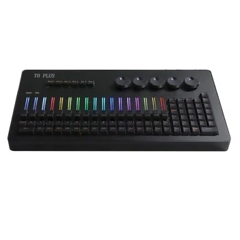 New MINI T0 PLUS Lighting Console Stage DMX512 Controller LED Lighting Mini Console for DJ Night Club Wedding Event Party