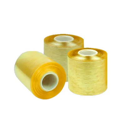 4 pack a roll 15cm*6cm size PVC Stretch winding film small roll Self-adhesive wire plastic transparent film