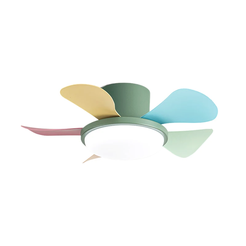 Direktang Gawa ng Tagagawa na 6-Speed Remote Control Ceiling Fan na may Ilaw para sa Living Room