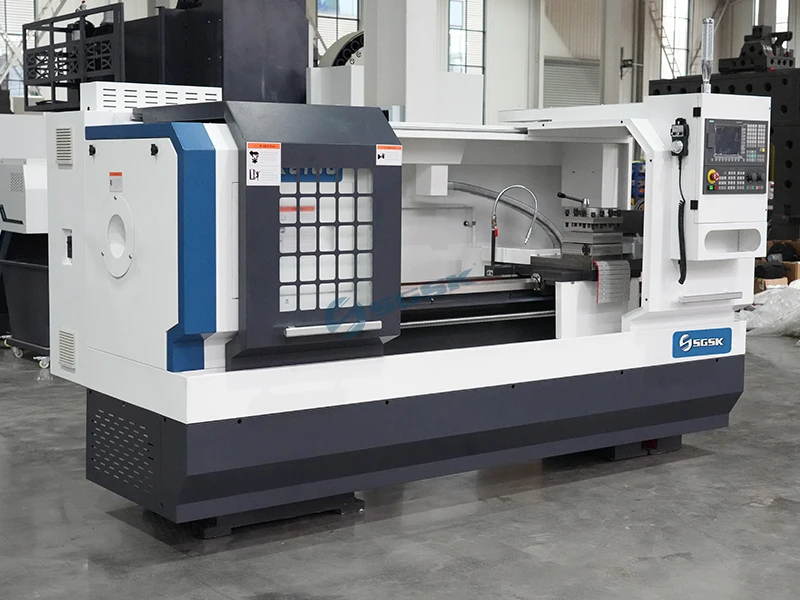 Fanuc Control System Cnc Lathe 360mm Bed Cheap Cnc Flat Bed Lathe CK6160 Cheap Cnc Lathe for Metal Machining