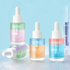 Skin Care Anti Aging Hydrating Whitening Moisturizing Hyaluronic Acid Collagen Vitamin C 2 in 1 Facial Care Serum