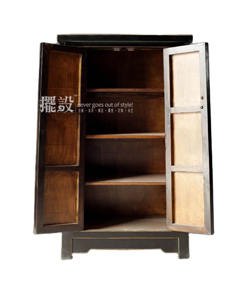 Chinese Asian Vintage Recycled Wood Painted Furniture