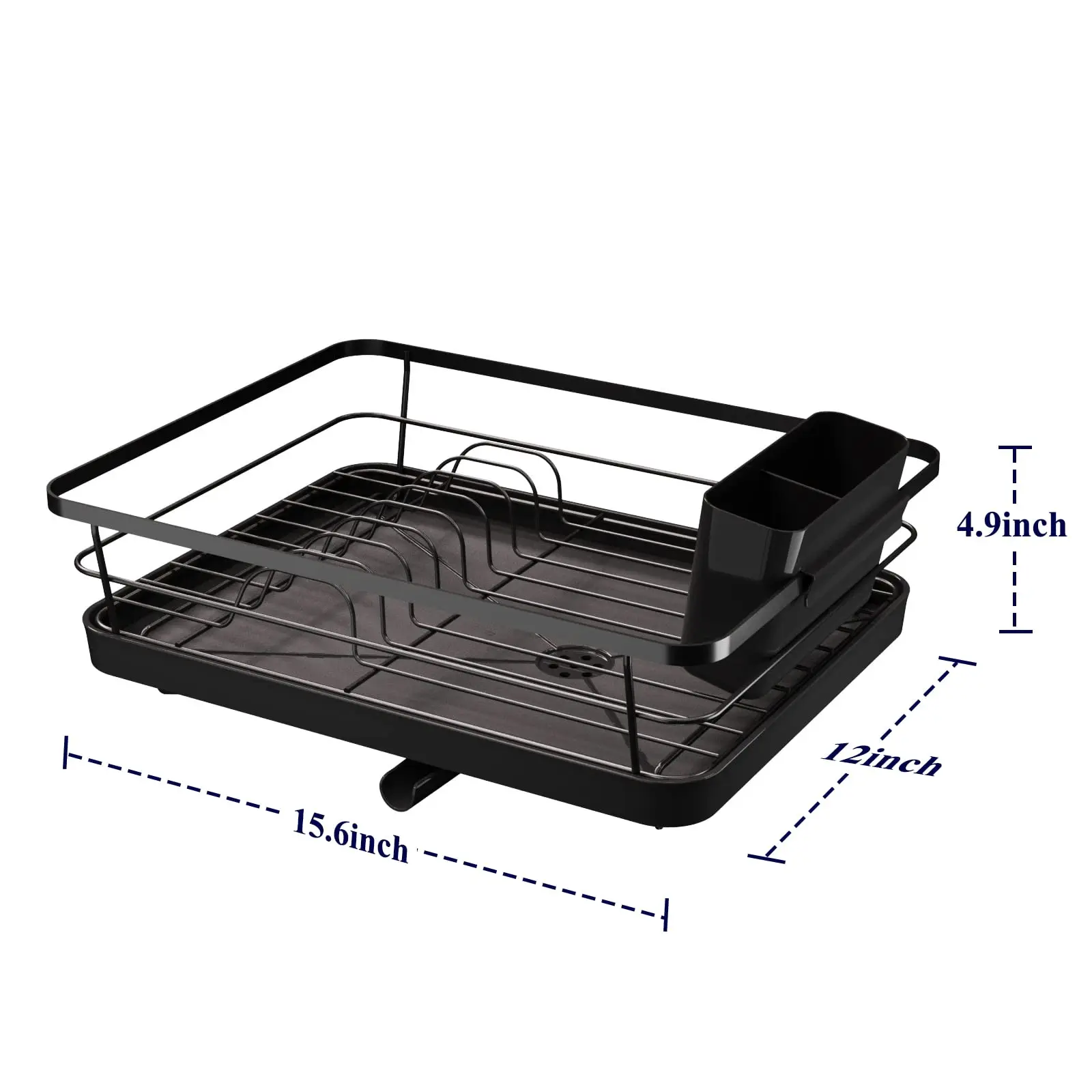 Dish Drying Rack- Space-saving Dish Rack,Dish Racks For Kitchen Counter ...