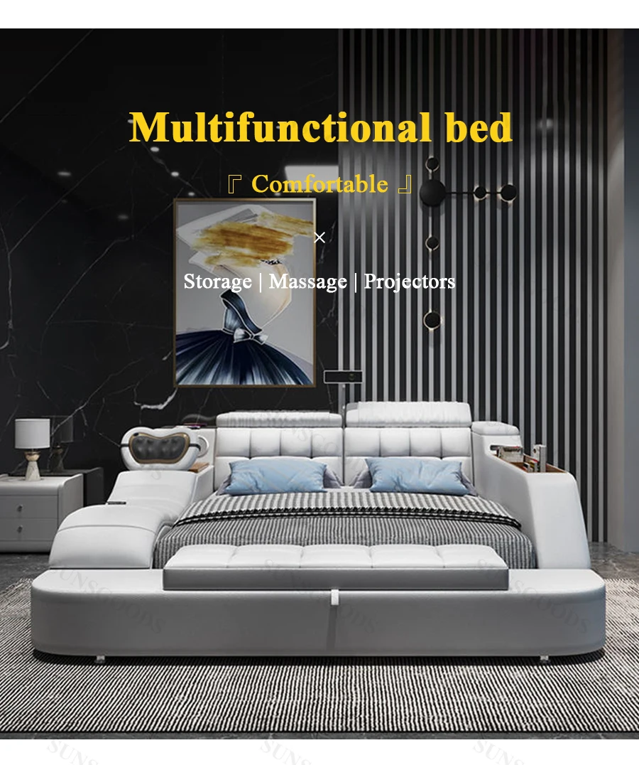 Cama multifuncional de alta qualidade na China com fabricantes e  fornecedores de alto-falante Bluetooth - Móveis Lenatees