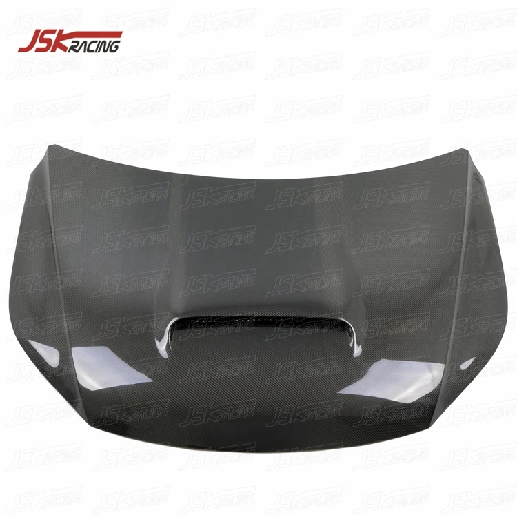 CARBON FIBER HOOD BONNET WITH HOLE for VW TIGUAN