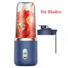 6 Blades Blue