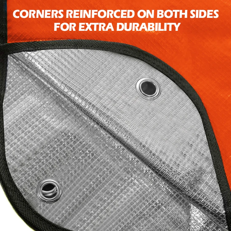 Baiyuheng Camping Survival Gear Outdoor Life Emergency Sleeping Bag Thermal Keep Warm Waterproof First Aid Emergency Blanket