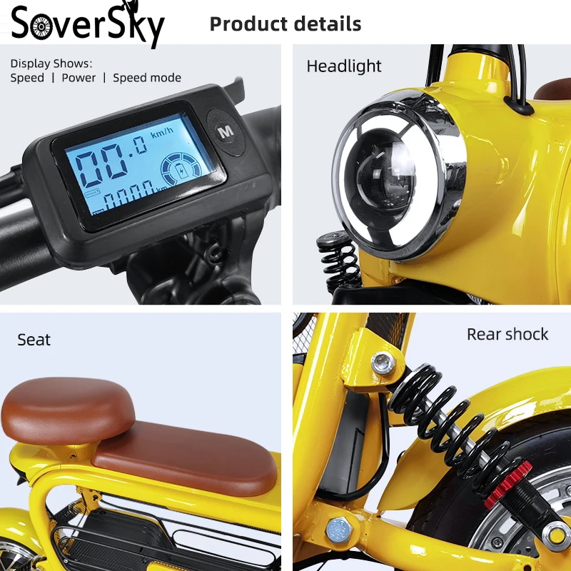 Oem Odm Big Powr Dog Electric Scooter Electric Foldable Double Mini