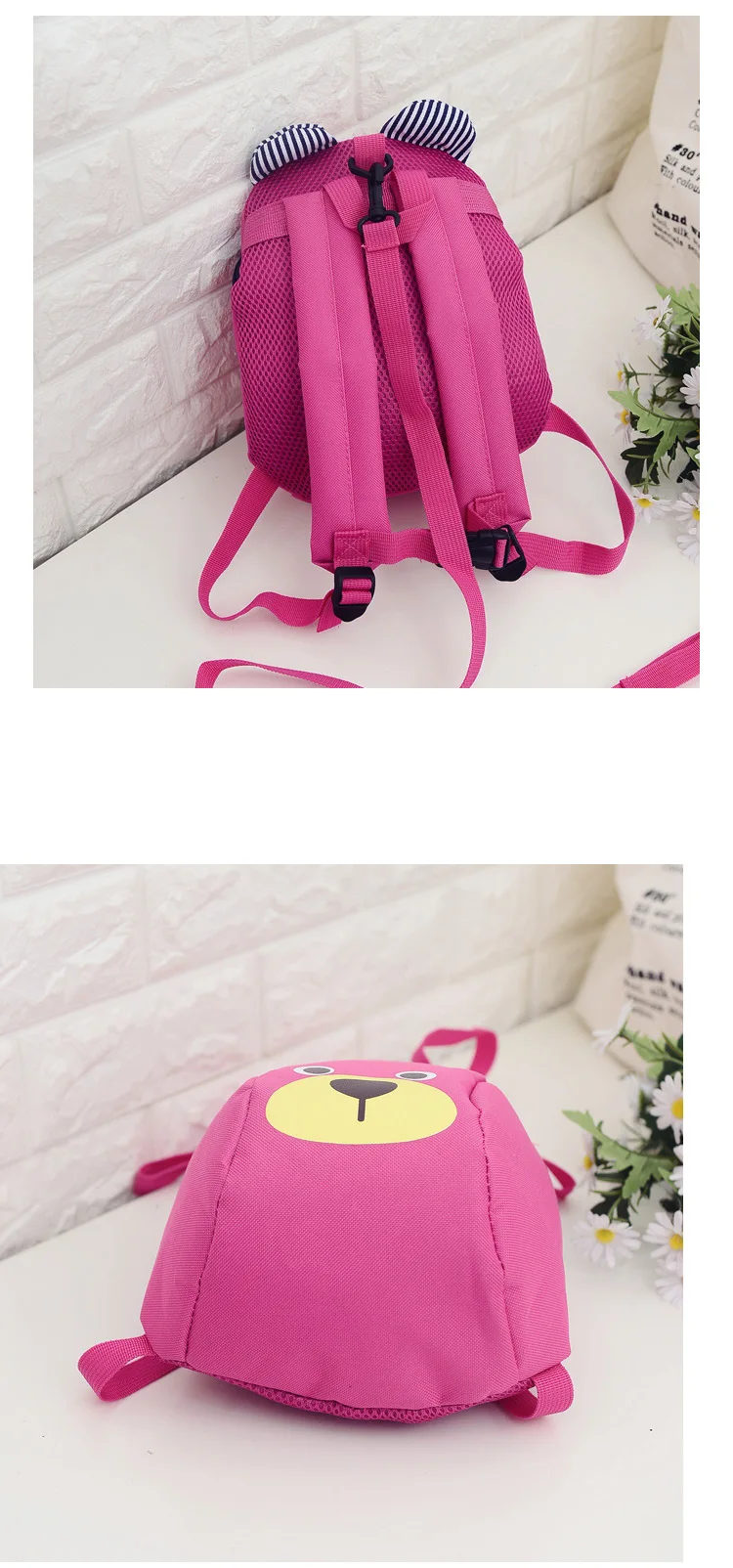 Children's Cartoon Mouse Backpack Kids' Mini Schoolbag for Toddler School Luggage & Bags