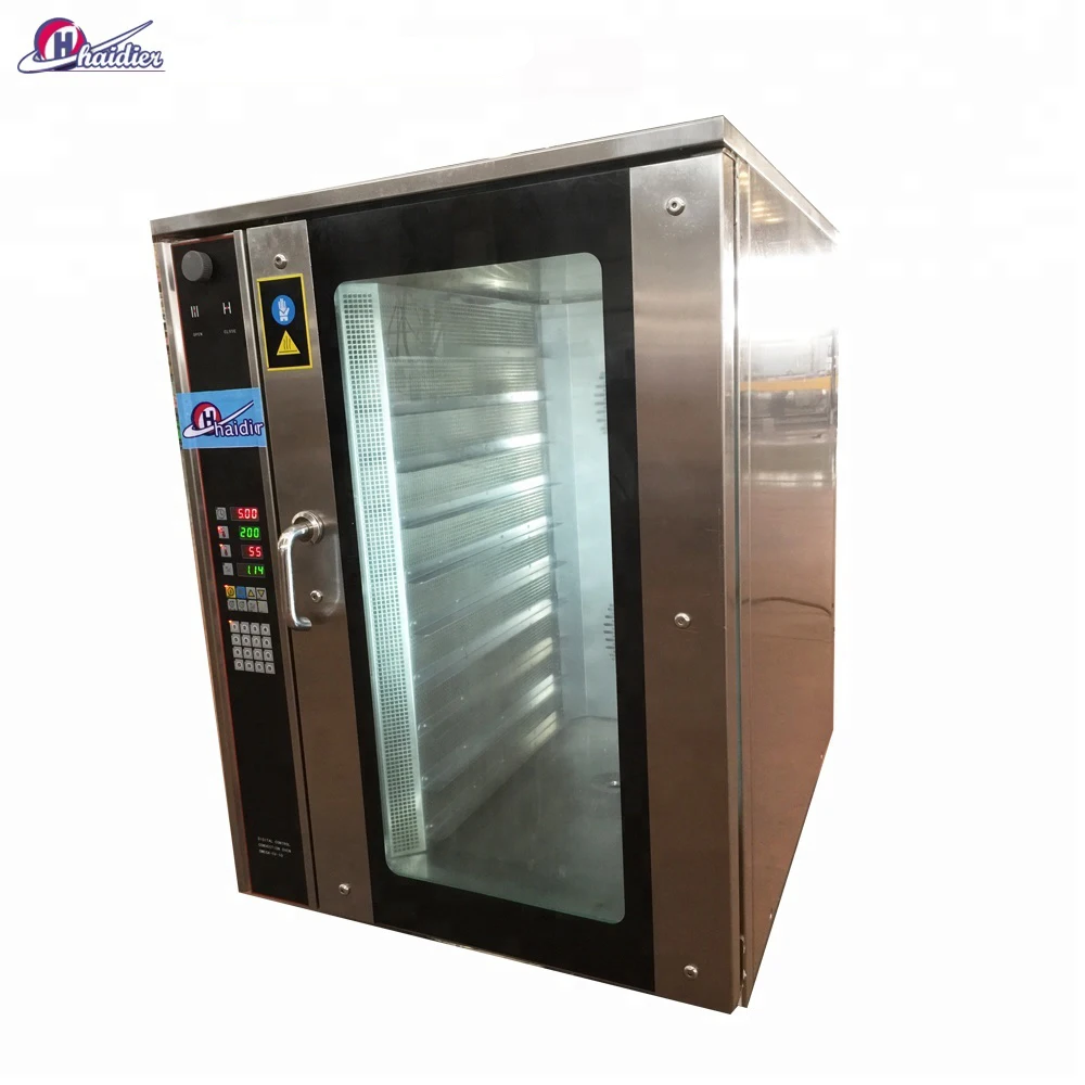 Bakery Restaurants Adjusted Steam Function Even Heating Stainless Steel 5 Trayselectric Convection Oven for
