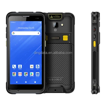 Android 11 Handheld terminal pda mobile computer with RFID and barcode scanner reader functions