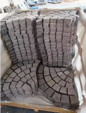 Популярная веерообразная брусчатка по индивидуальному заказу высокое качество Лучшая цена гранитная