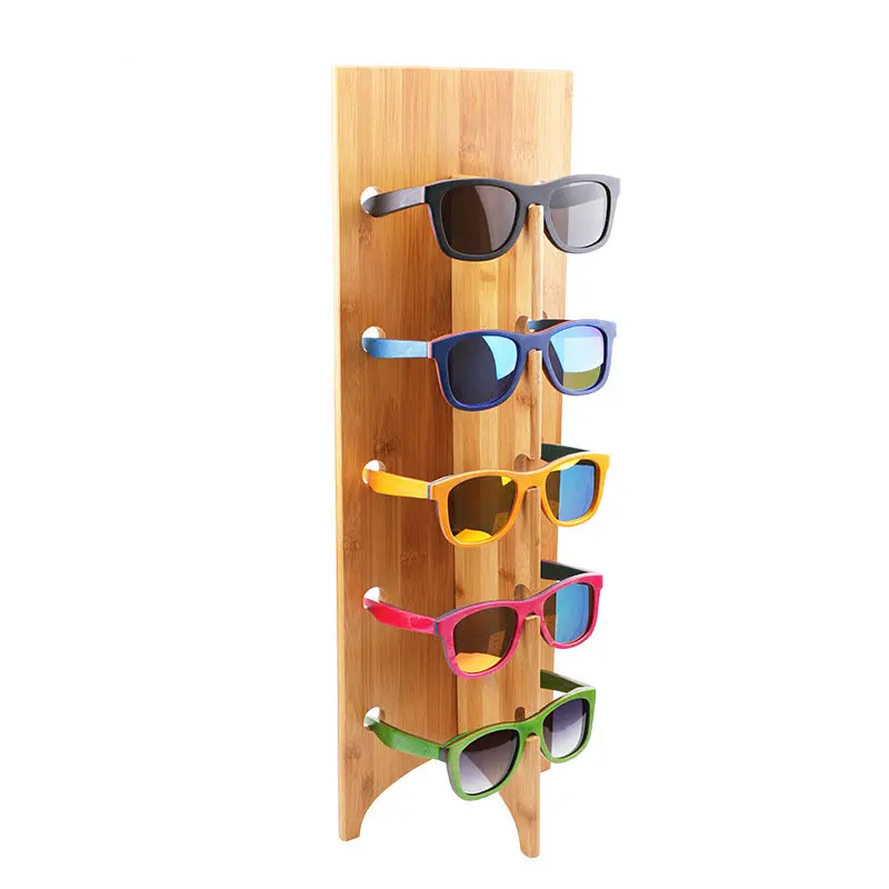 wood sunglass display35