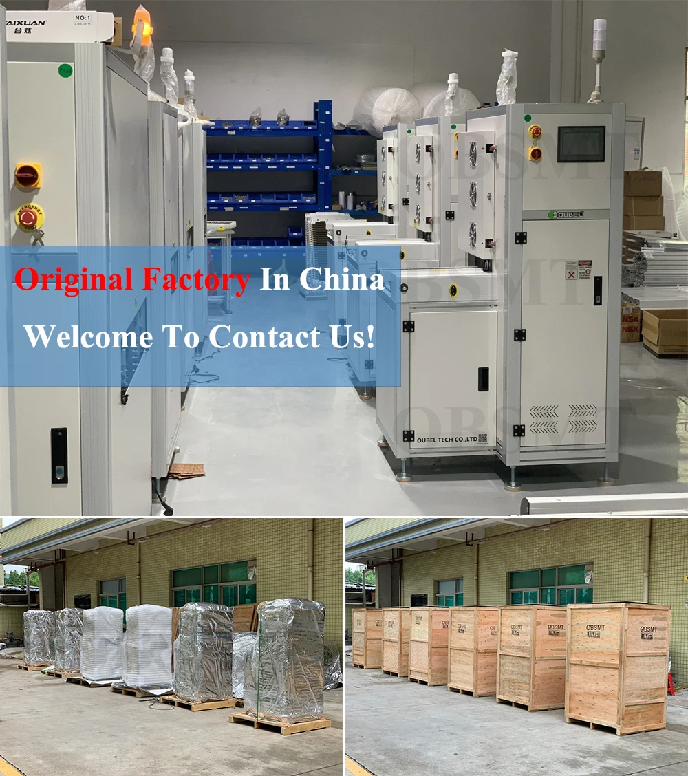 Vertical PCB Buffer SMT PCB Loader NG Buffering Conveyor With ...