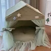 Rabbit velvet starfish tent green