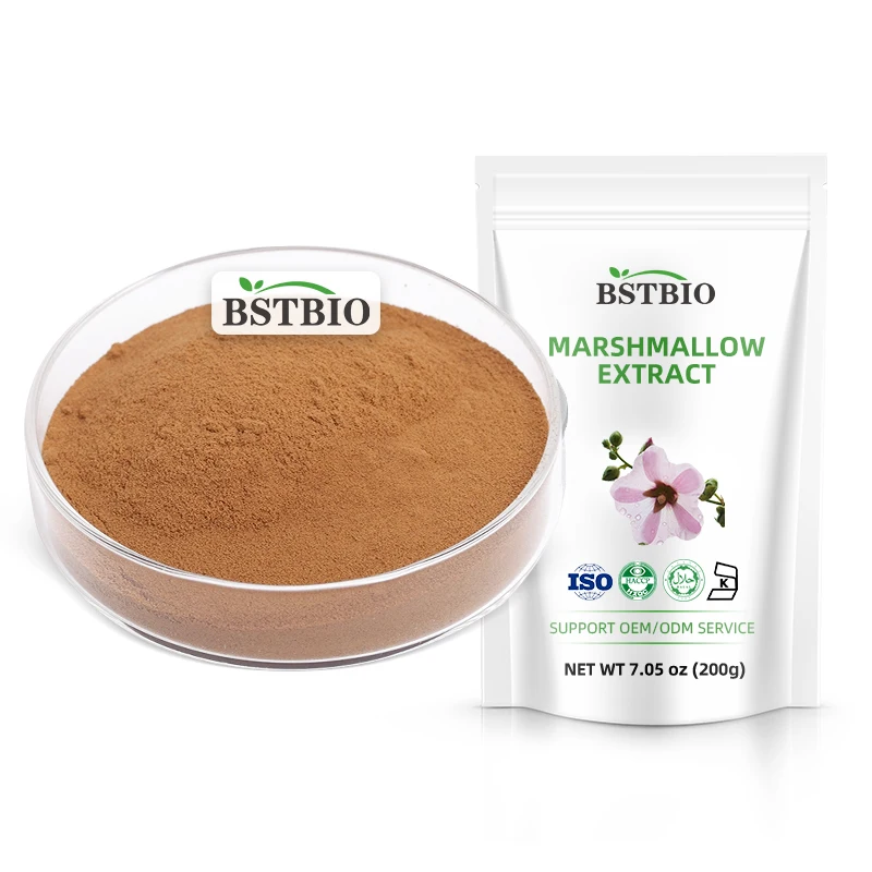 BSTBIO Althaea Officinalis Root Extract Powder 10:1 20:1 Marshmallow Extract