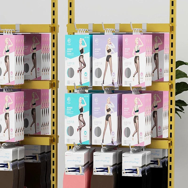 Kainice Adjustable Gold Stand Mobile Accessories Sock Underwear Display