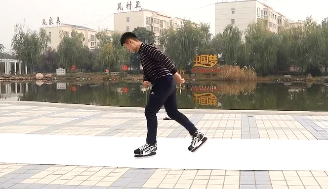 High Quality Popular Ice Skate Blade Skating Shoes Synthetic Ice Hockey Rink Skates