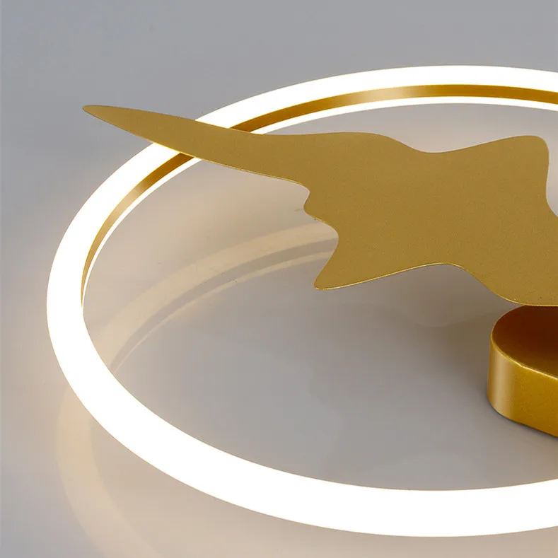 2021 New style led ceiling light round simple modern household ceiling lamp surface install ceiling light for bedroom