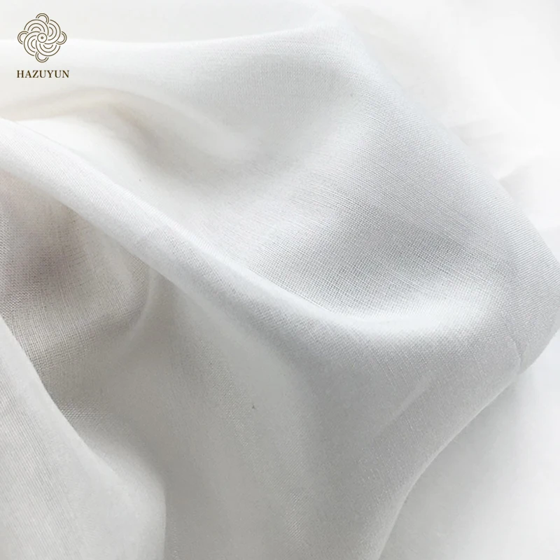 12 мм 140 см ширина белая 30 шелк 70 хлопчатобумажная ткань для женских платьев