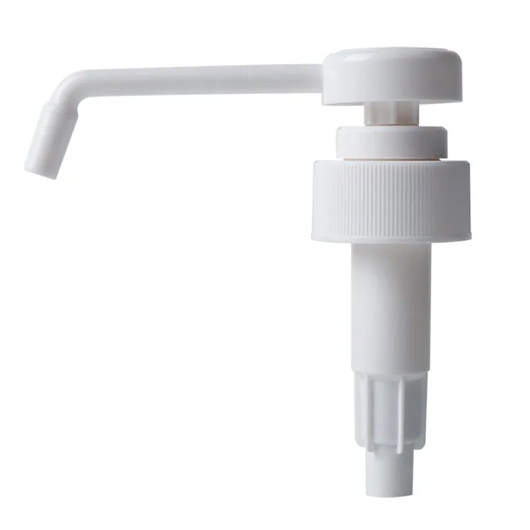 Long Nozzle Shampoo Bottle Pump Lotion Dispenser Pump 24/410 28/410 Pp Plastic Disc Cap Non Spill Accept