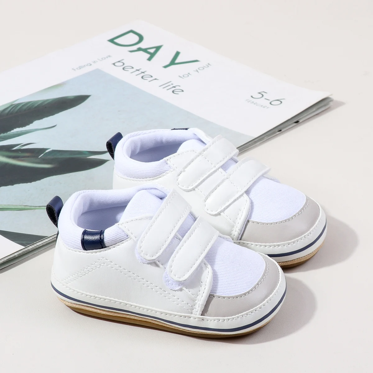 Wholesale Canvas Anti-slip Toddler Baby Boy Casual Shoes details